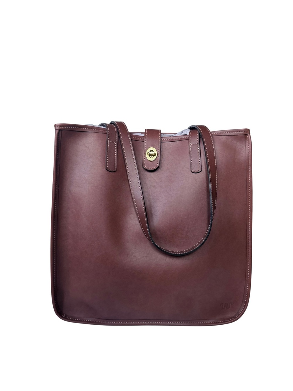 King Ranch Brown Leather Tote Bag-New Dust Bag Included | Large Shoulder Purse